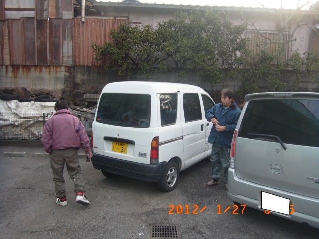 大分市アパート外壁塗装工事の施工写真