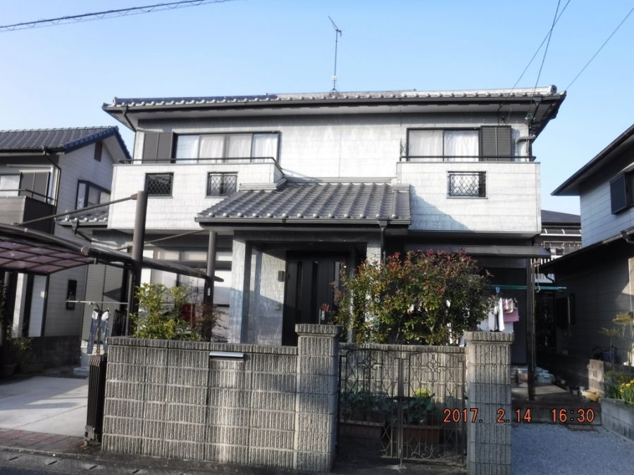臼杵市E様邸 化粧ブロック塀 施工前