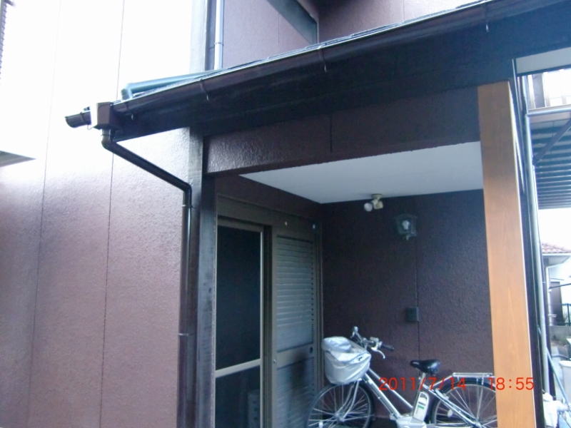 玄関面（施工後）