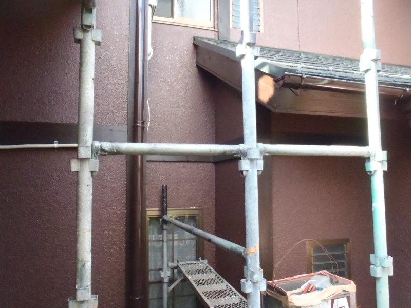 南面１階　ここらへんの凹凸＆木部周辺の作業がなかなか大変でした。（施工後）