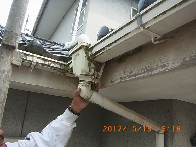 1階南面・施工前
