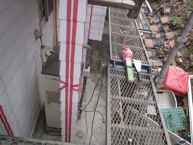 ホワイト様邸 工程比較 切り替え前