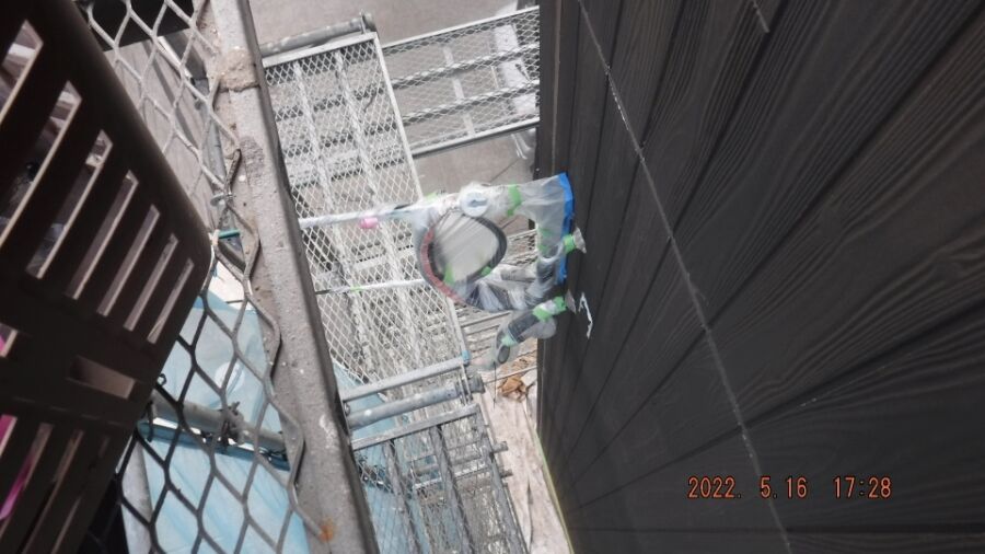 大分県臼杵市M様宅の塗装・シーリング工事記録（DSCF9370）