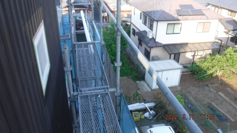 大分県臼杵市M様宅の塗装・シーリング工事記録（DSCF9437）