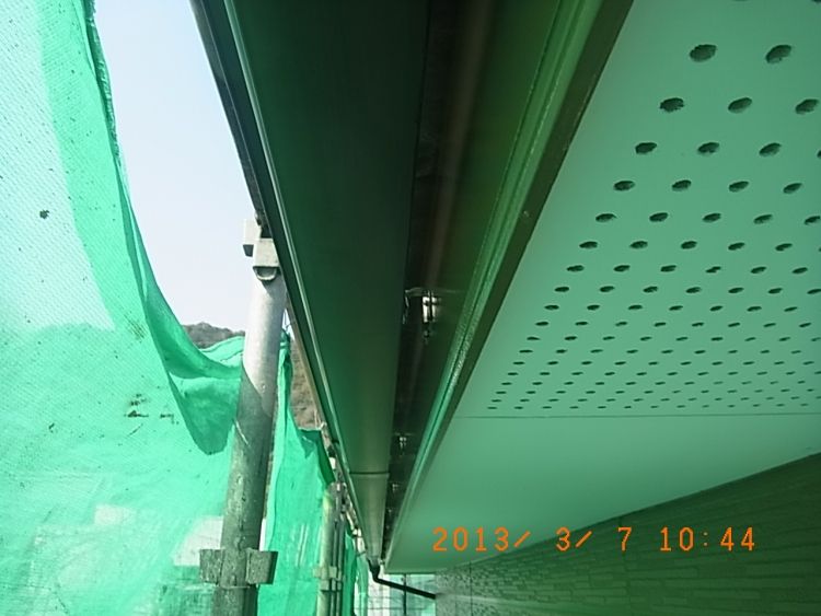 雨樋の復旧 作業後