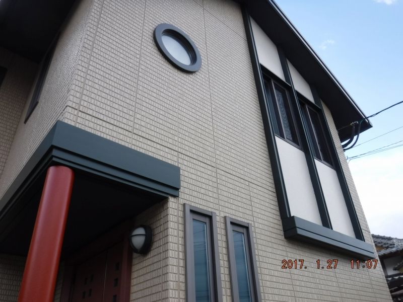 洲崎KA様邸の施工後の外観