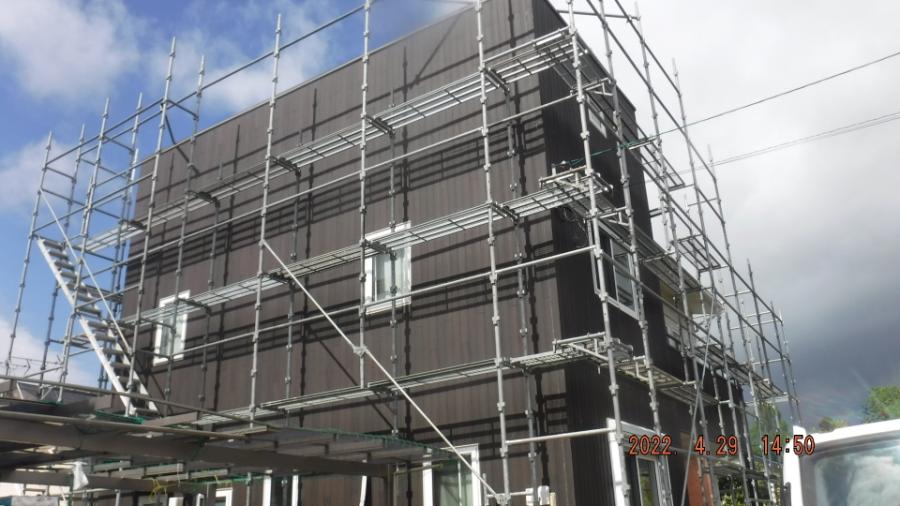 大分県臼杵市M様宅の塗装・シーリング工事記録の作業写真(DSCF9079)