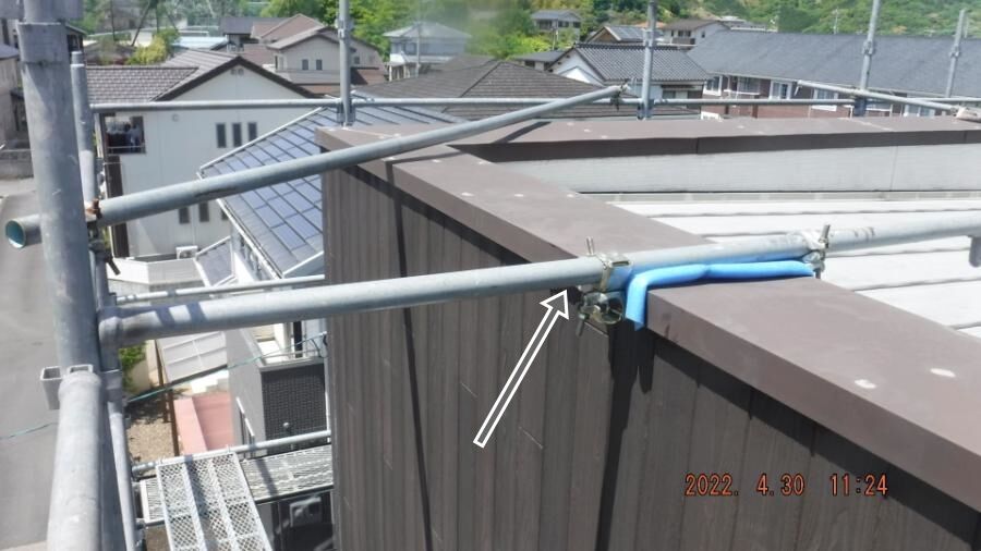 大分県臼杵市M様宅の塗装・シーリング工事記録の作業写真(DSCF9084)
